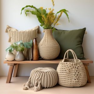 Baskets + Macramé