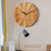 Unique Modern Wooden Clock Decorative