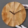 Unique Modern Wooden Clock Decorative