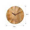 Unique Modern Wooden Clock Decorative